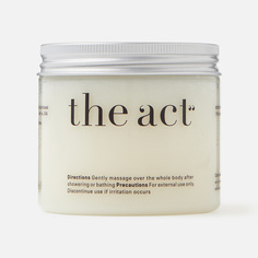 Масло для тела The Act твёрдое, кокос, 170 г