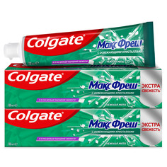 Комплект Зубная паста Colgate Макс фреш Нежная мята 100 мл х 2 шт.