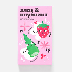 Набор косметический Holika Holika очищение, увлажнение, пенка, гель, маска, алоэ, клубника