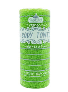 Мочалка ShinYoung массажная полотенце для очищения кожи Body Healthy Bath Towel Pink