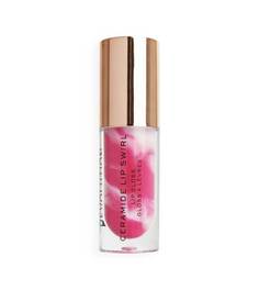 Блеск Makeup Revolution для губ Ceramide Swirl Berry pink