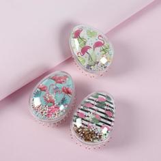 Расческа-шейкер, 9x5,5 см, рисунок МИКС No Brand