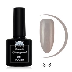 Гель-лак для ногтей Luna Line Тон 318, Лиловый вечер