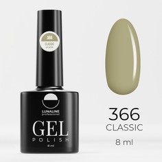 Гель-лак для ногтей Luna Line Тон 366, Желтая пастель