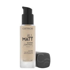 Тональное средство Catrice All Matt Shine Control Make Up 010 n neutral light beige 30 мл