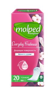 Ежедневные прокладки женские гигиенические MOLPED Everyday Freshness, 20 шт