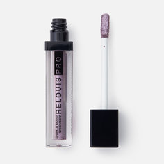 Тени для век Relouis pro Sparkle Liquid Eyeshadow Misty Lavender, жидкие, сияющие, тон 34