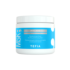 Маска TEFIA увлажняющая для сухих и вьющихся волос 500мл, Линия MYCARE Moisture