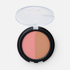 Румяна для лица Relouis Pro Blush Duo компактные, №204, 5 г