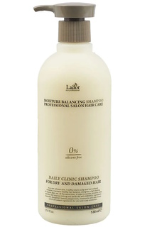Шампунь Lador Moisture Balancing Shampoo увлажняющий бессиликоновый, 530 мл Lador
