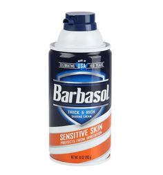Крем-пена для бритья Barbasol Sensitive Skin Shaving Cream, 283 г