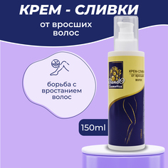 Крем-сливки против вросших волос Blando Cosmetics с AHA кислотами, 150 мл