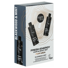 Подарочный набор Organic Shop Fresh Energy Шампунь для волос и гель для душа