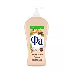 Гель для душа Fa Cream & Oil Какао 750 мл