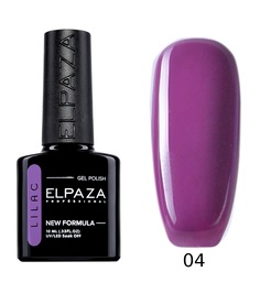 Гель Лак Для Ногтей ELPAZA Lilac 04 10 Мл