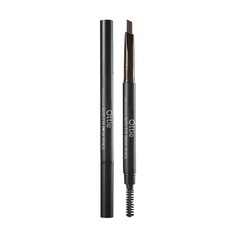Карандаш для бровей Ottie Natural Drawing Eyebrow Pencil №02 Dark Brown