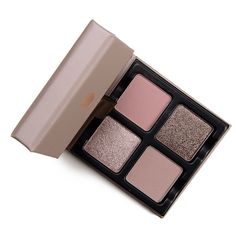 Палетка Viseart матовые и перламутровые тени для век из 4 оттенков 04 Lilas 12 г