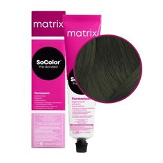 Крем-краска для волос Matrix SoColor Pre-Bonded 6P темный блондин жемчужный 90 мл