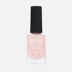 Лак для ногтей Luxvisage Gel Shine тон 105, Светлый розовый, с золотистым шиммером, 9г