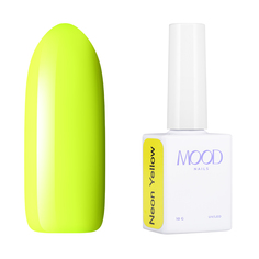 Гель-лак MOODNAIL Gel-polish Neon Yellow, 10 г