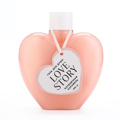 Гель для душа Рябина Love story аромат клубничный 430 мл