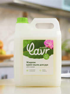 Жидкое крем-мыло LAVR for home Шелк и орхидея 5 л