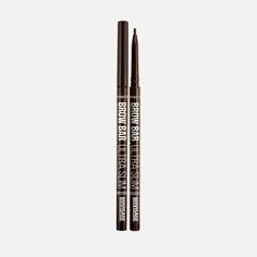 Карандаш для бровей luxvisage brow bar ultra slim тон 305 medium brown