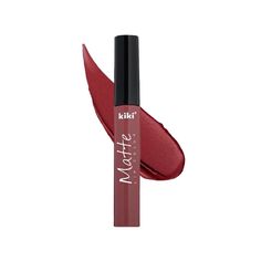 Жидкая помада для губ Kiki Matte Lip color тон 214 матовая стойкая увлажняющая