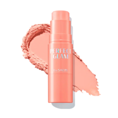 Румяна-стик THE SAEM Perfect Glam Stick Blusher Cr01 Apricot Milk