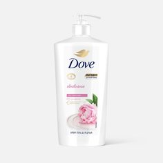 Крем-гель для душа Dove Обновление с ароматом пиона и маслом розы, 610 мл