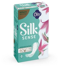 Прокладки гигиенические Ola! Silk Sense Light Deo Нежная лилия, ежедневные, 60 шт.