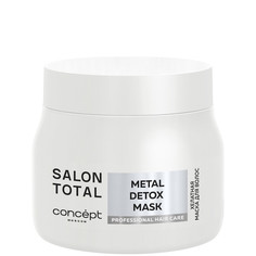 Маска для волос CONCEPT Salon Total metal detox увлажнение 500 мл