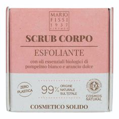 Мыло-скраб твердое Mario Fissi 1937 Solid cosmetics Esfoliante для тела 50 г