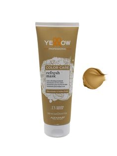 Пигментированная Маска Yellow 13 пепельно-золотистый Ye Color Care 13 250 Мл