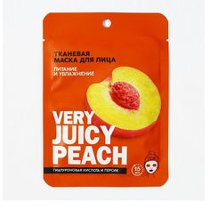 Маска тканевая для лица Beauty Fox Very juicy peach 25 мл