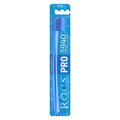 Зубная щетка R.O.C.S. Pro 5940 мягкая цвет синий