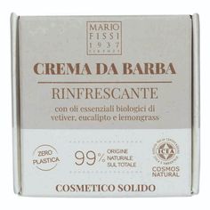 Крем-мыло твердое Mario Fissi 1937 Solid cosmetics Rinfrescante для бритья 50 г