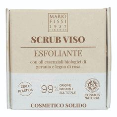 Мыло-скраб твердое Mario Fissi 1937 Solid cosmetics Esfoliante для лица 50 г