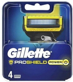 Сменные кассеты Gillette ProShield Power 4 шт
