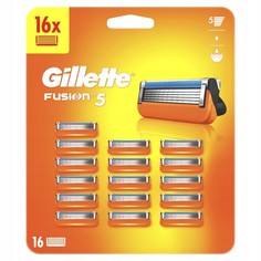 Сменные кассеты Gillette Fusion5 16 шт