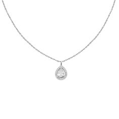 Колье из серебра 45 см 585Gold 706000212, фианит/фианит