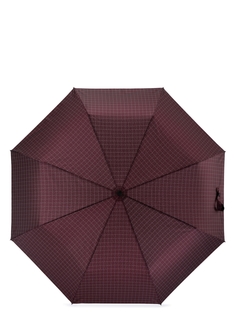 Зонт складной автоматический мужской ELEGANZZA 01-00039955 бордовый
