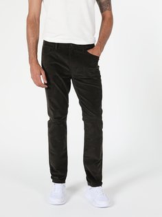 Брюки мужские Colins CL1050234_Q1.V1 коричневые 32-34 INT Colins