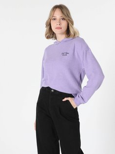 Джемпер женский Colins CL1056539_Q1.V1IL фиолетовый XS Colins