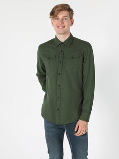 Рубашка мужская Colins CL1050210_Q1.V1 разноцветная S Colins
