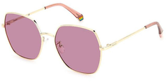 Солнцезащитные очки женские Polaroid PLD 6178/G/S EYR розовые