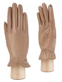 Перчатки женские Eleganzza 01-00015645 серо-коричневые, р. 7.5