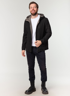 Ветровка мужская Grizman 60281 черная 46 RU