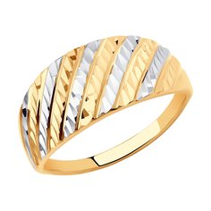 Кольцо из красного золота р. 20 SOKOLOV 018665