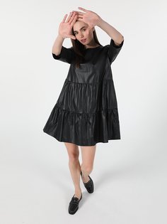Платье женское Colins CL1061061_Q1.V1_BLK черное XS